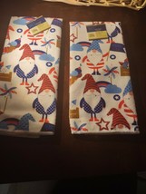 Kitchen Towel Gnomes Set Of 2 Fourth Of July - $12.75