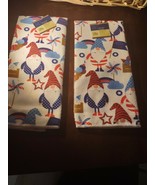 Kitchen Towel Gnomes Set Of 2 Fourth Of July - $238.68 MXN
