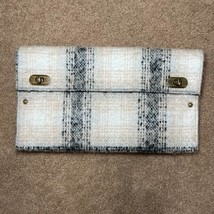 Anthropologie Schuler &amp; Sons Philadelphia Plaid Clutch Bag Purse - £10.70 GBP