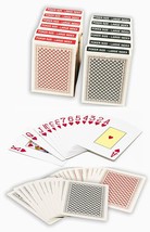 Value Pack 12 Decks Paper Playing Cards with Plastic Coating Poker Size ... - £15.15 GBP