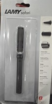 Lamy L317BC Safari Charcoal Plastic Ergonomic Grip Rollerball Pen - $365.81 MXN