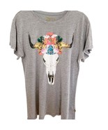 Show me Your MuMu Grey Oliver Bull Skull Tee Medium - $45.40 CAD