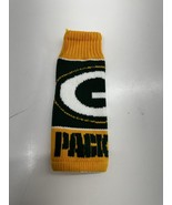 NFL Green Bay Packers Knit Bottle Koozie Sleeve Cover - £3.84 GBP