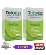 2 X Dulcolax Tablets (Bisacodyl 5mg) 200&#39;s For Constipation Relief - $83.51 CAD