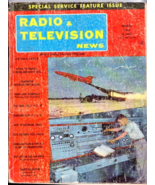 Radio &amp; Television News Magazine March 1956 Guided Missiles Maintenance ... - £6.68 GBP
