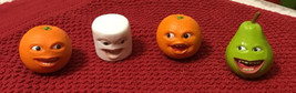 Annoying Orange 1.25&quot; Mini Kitchen Crew Figures - Four Characters - £101.20 GBP