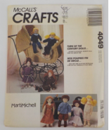 MCCALLS CRAFTS PATTERN #M4049 TURN OF THE CENTURY 20&quot; DOLL &amp; CLOTHES UNC... - £9.39 GBP