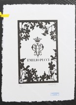 Emilio Pucci Estampado Por Fairchild París LE 3/25 - £121.76 GBP