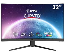 MSI Optix G32CQ4 E2 QHD 1500R Curvature 16:9 Aspect Ratio Non-Glare Super Narrow - £257.35 GBP