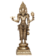 38&quot; Large Size Lord Brahma - The Creator of the Universe | Brass Statue - £1,672.64 GBP