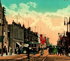 Angolo 1st Street West E 8th Avenue Calgary Alberta Canada Unp 1910s Cartolina - £11.18 GBP