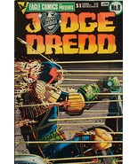 Judge Dredd Eagle Comics #8 VG June 1984 Rare Brian Bollond Cover Art - £9.65 GBP