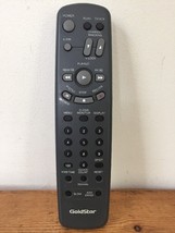 Vintage Genuine GoldStar OEM TV VCR Video Tape Player Remote Control Grey - £10.29 GBP