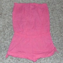 Womens Romper Victoria&#39;s Secret Pink Strapless 1 Pc Top Shorts-size M - £13.36 GBP