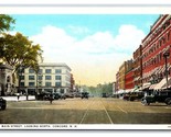 Main Street View Looking North Concord New Hampshire NH UNP WB Postcard H20 - £3.85 GBP