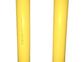 Gorilla Post Removable Safety Bollards Yellow Magnetic Base – Pair image 7