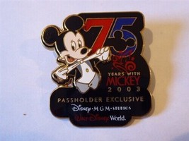 Disney Exchange Pins 24358 WDW - 75 Years With Mickey Disney MGM Studios (Ann... - £10.85 GBP