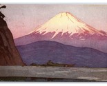 Mt Fuji Fujiama Japan Dollar Steamship Co SS President Issued DB Postcar... - $4.90