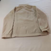 Columbia Sportswear WG6756 Youth Girls Sz XL 18-20 Full Zip Fleece Cream Jacket image 2