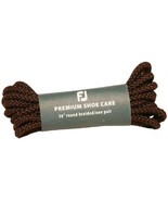 FootJoy 36&quot; BROWN rOund Braided Cord style Golf Shoe Laces for 4 5 Eyele... - £18.85 GBP