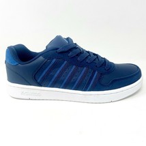 K-Swiss Court Palisades Dark Blue White Mens Size 7.5 Sneakers 06931 423 - £36.12 GBP