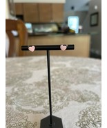 From my “Tinys Collection” Pink Matte Hearts Earrings Posts - $12.22 CAD