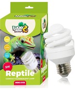 LUCKY HERP Mini UVA UVB Reptile Light 5.0 5W, UVB Bulb for All Tropical ... - £18.84 GBP