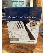 Microsoft Excel for Windows 3.5&quot; Floppy, 1988 Vtg Sealed New - $148.50