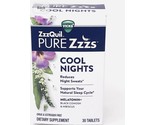 Vicks Zzzquil Pure Zzzs Cool Nights, Night Sweats Reducing 30 Tablets-Li... - $49.38
