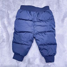 Old Navy Insulated Quilted Puffer Snow Jogger Pants Navy Blue Baby Boy 6... - £15.56 GBP