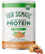 Four Sigmatic Organic Plant-Based Protein Powder Peanut Butter Protein With - $44.99