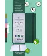 Canvas Undated Dotted Notebook, Bullet Journal, Concealed Spiral 17x24 C... - $30.32