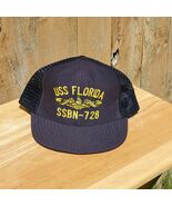 Vintage USS FLORIDA SSBN-728 Navy Snapback Hat Northstar - $487.66 MXN