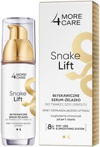 More4Care Snake Lift Instant Serum-Iron para rostro cuello y escote antiarrugas - £42.12 GBP
