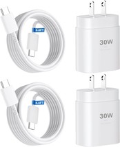 30W Phone 16 15 Charger Fast Charging,Usb-C Wall Fast Charger Block Adap... - $45.11 CAD