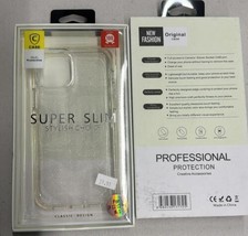 New Fashion Super Slim Phone Back Case for Apple iPhone 12 Pro Clear - £7.58 GBP
