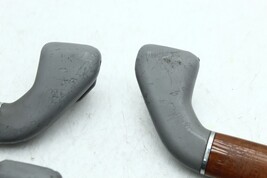 2004-2006 VOLKSWAGEN PHAETON OVERHEAD PULL GRAB HANDLE WOOD GRAIN SET OF 4 H2039 image 9