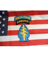 US ARMY SPECIAL FORCES GROUP AIRBORNE COLOR SSI PATCH - £8.63 GBP