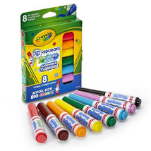 Crayola Washable Coloring Book Pip-Squeaks Markers 8 Count - £14.53 GBP