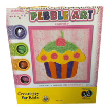 Faber-Castell Pebble Art Cupcake Kit Crafts Activity Creativity For Kids - $16.38