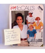 McCall&#39;s 3056 Dress shirt in size 10-12 Shari Belafonte-Harper - $4.94