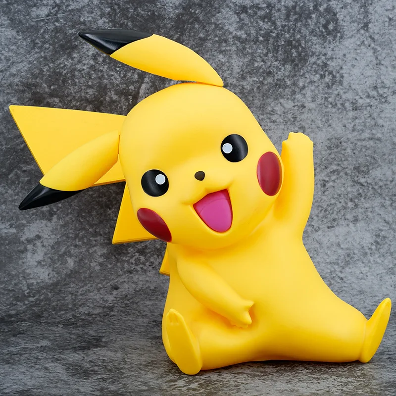 33cm Pokemon Pikachu 1:1 Action PVC Figure Anime Pocket Monster Cartoon - £57.72 GBP+
