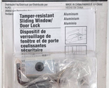 Gatehouse Tamper Resistant Aluminum Sliding Window Locks 0358687 2 Pk.Lo... - £8.72 GBP