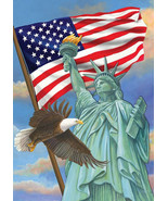 Freedom Patriotic Statue of Liberty Cross Stitch Pattern***LOOK*** - $2.95