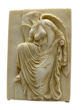 Bas relief Victory Nike Adjusting Her Sandal Temple of Athena Acropolis  - £65.99 GBP