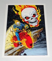 Original 1978 Marvel Comics Ghost Rider spotlight comic book art poster ... - $47.31