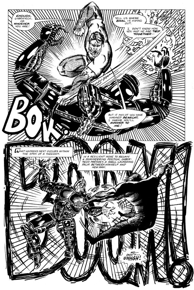 ORIGINAL ARTWORK - PROJECT NEWMAN #3 PAGE 25 - $49.45