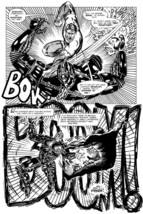 ORIGINAL ARTWORK - PROJECT NEWMAN #3 PAGE 25 - $49.45