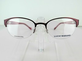 Lucky Brand Costal (BUR) Burgundy 48-18-135 PETITE Eyeglass Frames - £35.60 GBP
