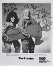 The Turtles Signed Photo x2 - Flo &amp; Eddie - Howard Kaylan And Mark Volman w/coa - £142.75 GBP